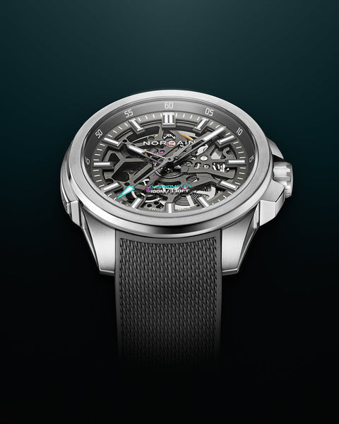 Norqain Independence Skeleton 40mm N3008.07S01.G01 – AZZI Jewelers
