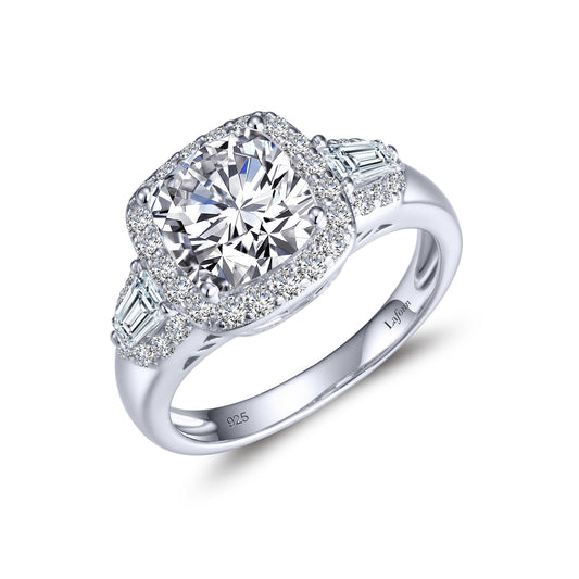 Lafonn Classic Cushion Diamond Ring R0446CLP08