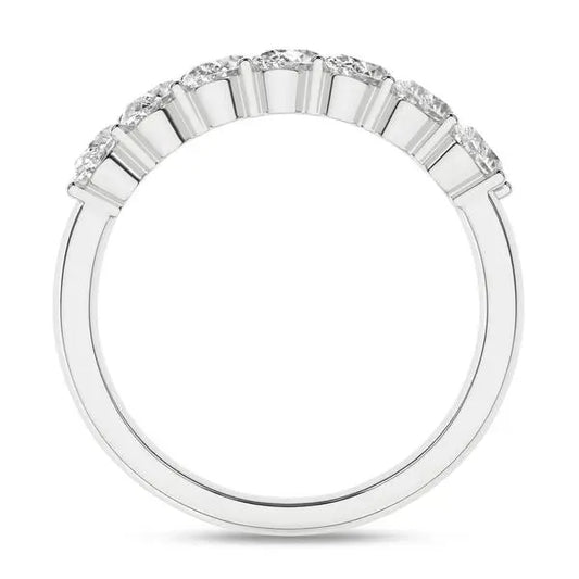 Angled 7-Stone Band (Oval) RA03206-4W