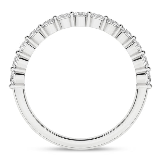 Single Shared-Prong Matching Wedding Band (Round) RA16424-4W
