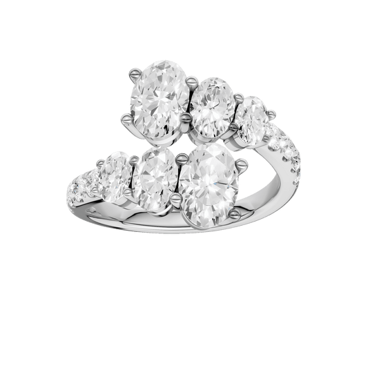 Bypass Diamond Ring (Oval) RF25034-4W