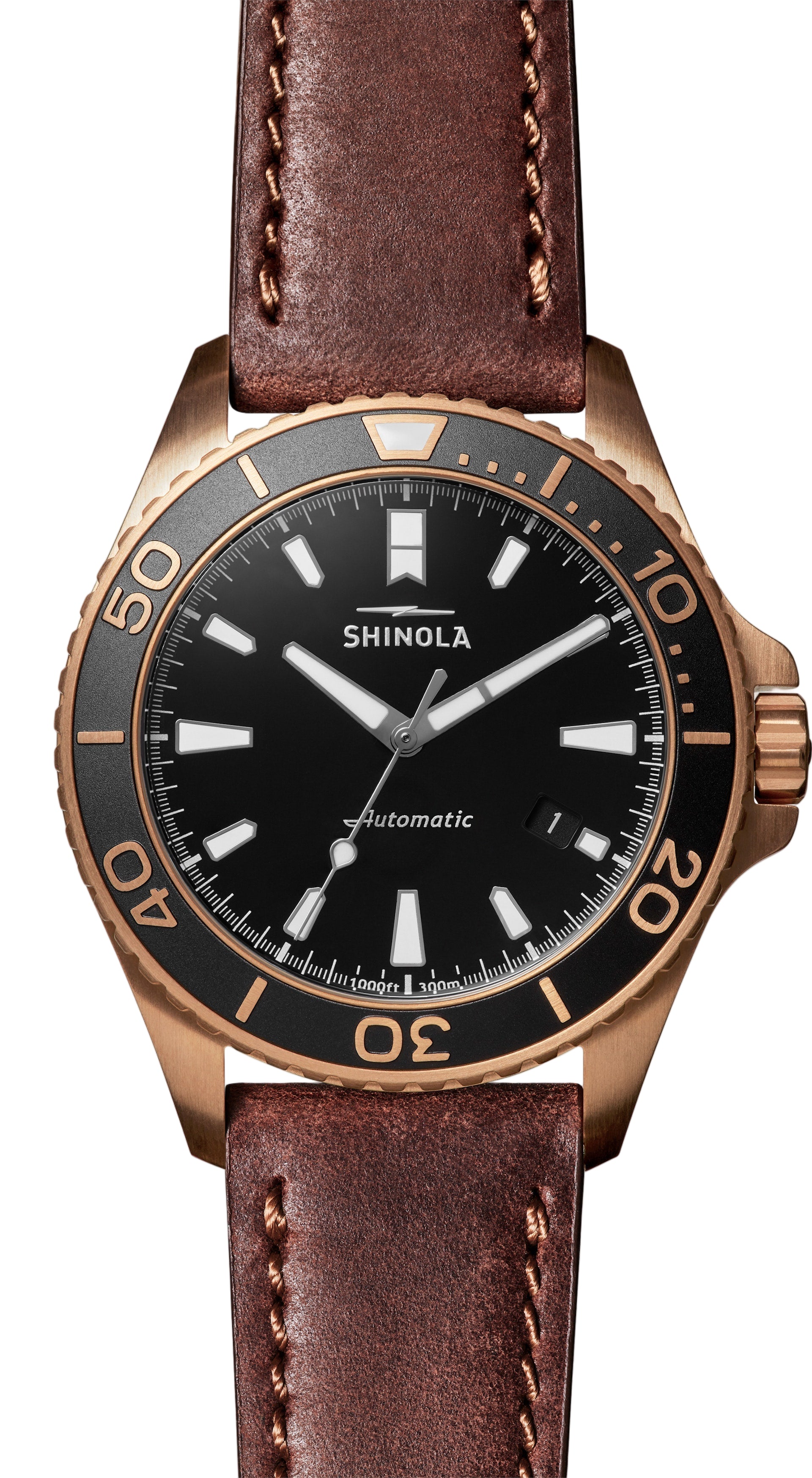 The Bronze Monster Automatic S0120161956-1-Blk-43-CHE – AZZI Jewelers
