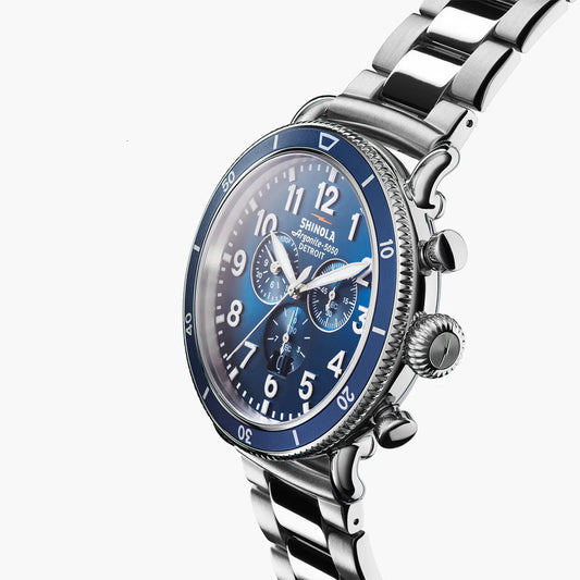 Shinola Runwell Watch S0120231780-1-MdntBlu-48-USA
