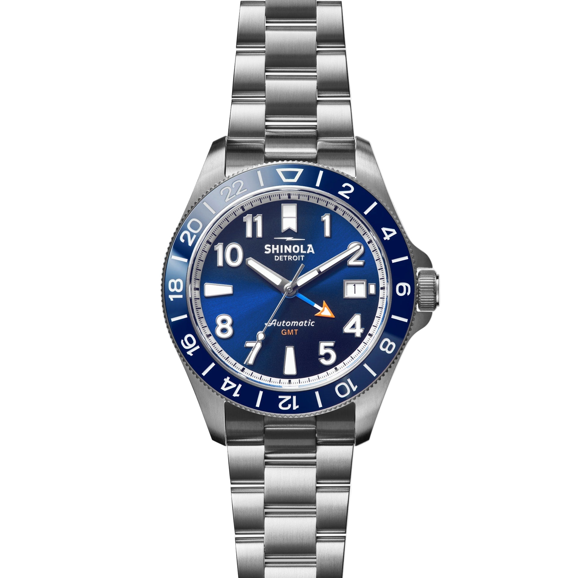 The Monster GMT Automatic S0120247286-1-Nvy-40-CHE – AZZI Jewelers