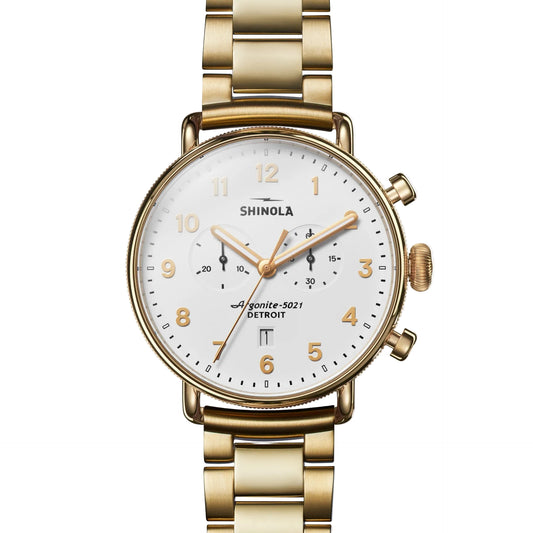 The Canfield Chrono S0120283780-1-Wht-43-USA