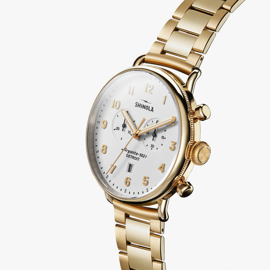 The Canfield Chrono S0120283780-1-Wht-43-USA