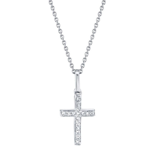 shy-creation-0-06ct-diamond-cross-necklace-sc22002782ac