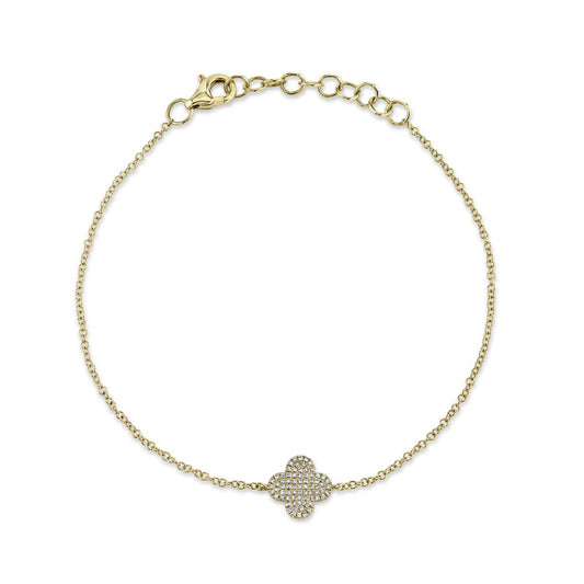 shy-creation-0-16ct-diamond-pave-clover-bracelet-sc55020614