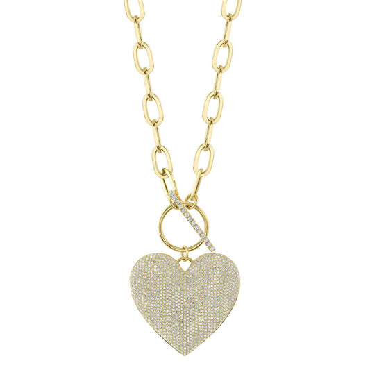 shy-creation-1-99ct-diamond-pave-heart-paper-clip-link-necklace-sc55022370v4