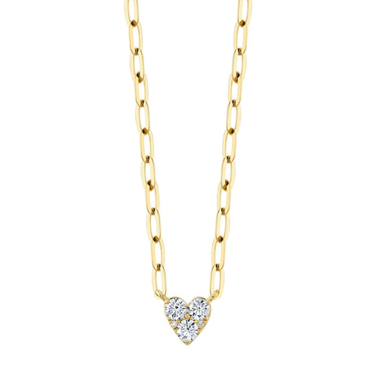 shy-creation-0-41ct-diamond-heart-paper-clip-link-necklace-sc55022917