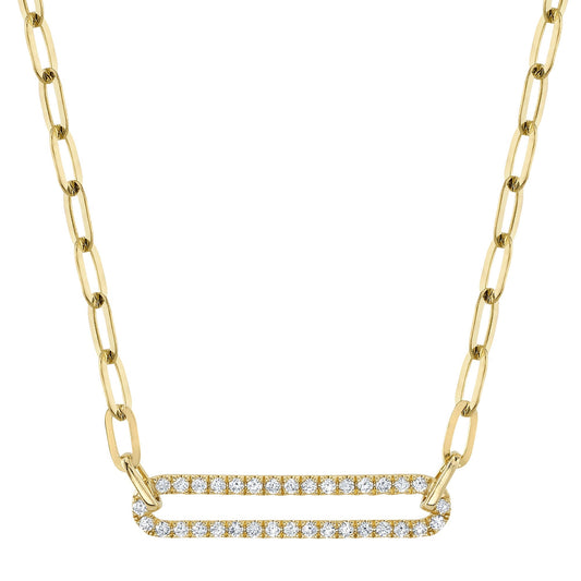 shy-creation-0-26ct-diamond-paper-clip-link-necklace-sc55023560