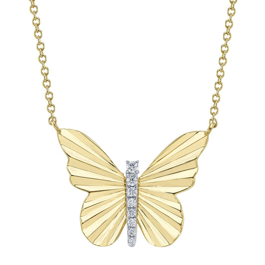 shy-creation-0-06ct-diamond-ribbed-butterfly-necklace-sc55028399rd
