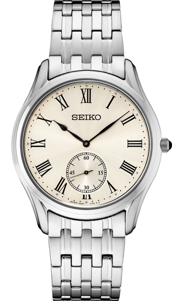 SEIKO / クォーツ腕時計/アナログ/チタン/WHT/SLV/7B27-0AE0 Seiko Essentials Collection SRK047 – AZZI Jewelers