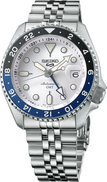 SEIKO ソーラー 時計　XSO55J Seiko 5 Sports SKX Sports Style GMT Series – AZZI Jewelers