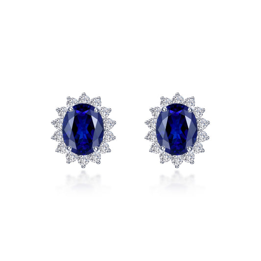 Lafonn Kaleidoscope Blue Sapphire Earring SYE028SP00
