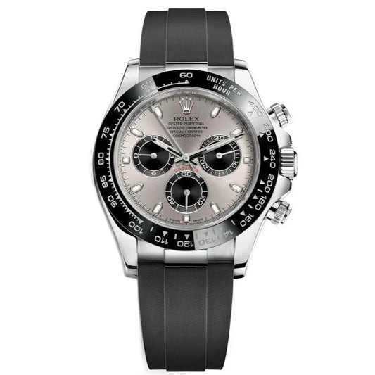 Rolex Cosmograph Daytona "Ghost" | 18K White Gold | Oysterflex | Ref. 116519LN | 2018 | Complete Set