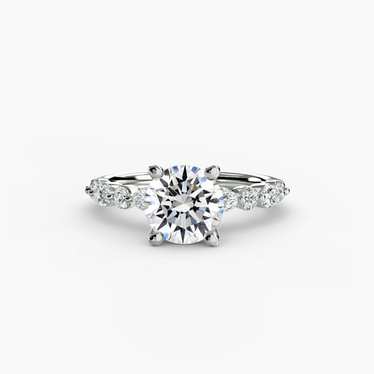 Solitaire with Eternity PavΓ© 2