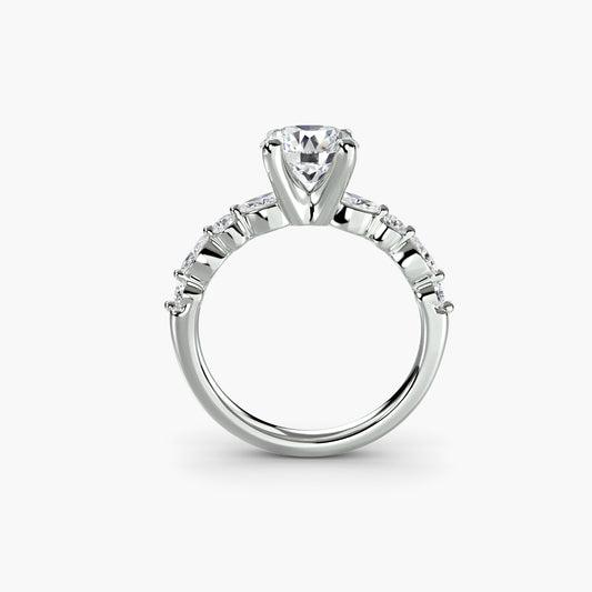 Solitaire with Eternity PavΓ© 2