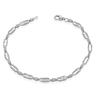 Bracelet in 14k Gold with Diamonds ZB263