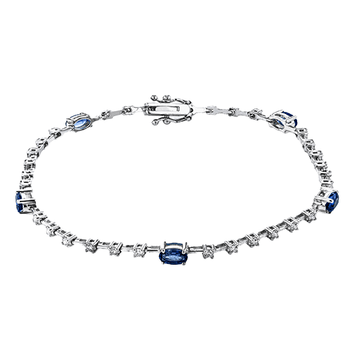 Color Bracelet in 14k Gold with Diamonds ZB910