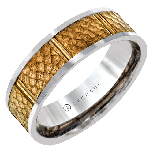 Men's Ring in 14k Gold ZM109
