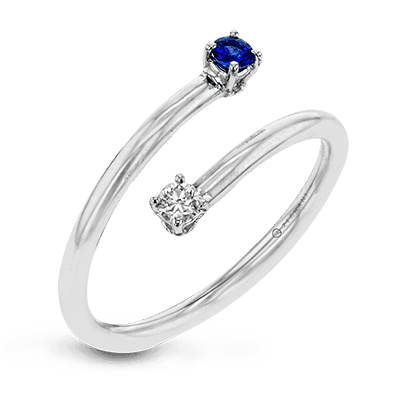 Color Ring in 14k Gold with Diamonds ZR1618