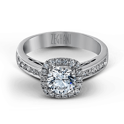 Wedding Set in 14k Gold with Diamonds ZR960