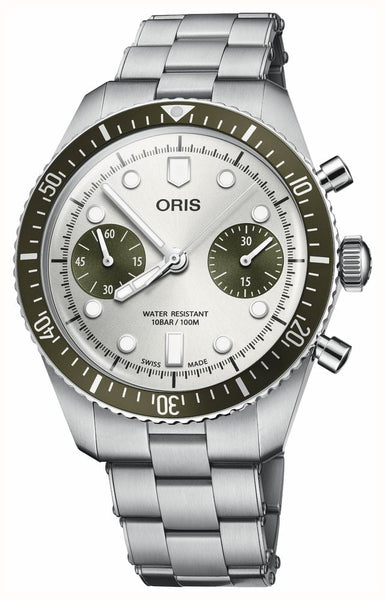 Oris Divers Sixty‑Five Chronograph Watch 01 771 7791 4051-07 8 20