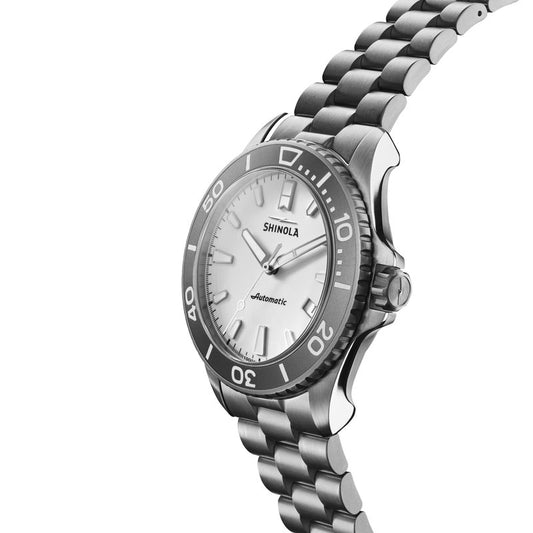 Shinola Ice Monster Watch S0120194496-1-Wht-43-CHE