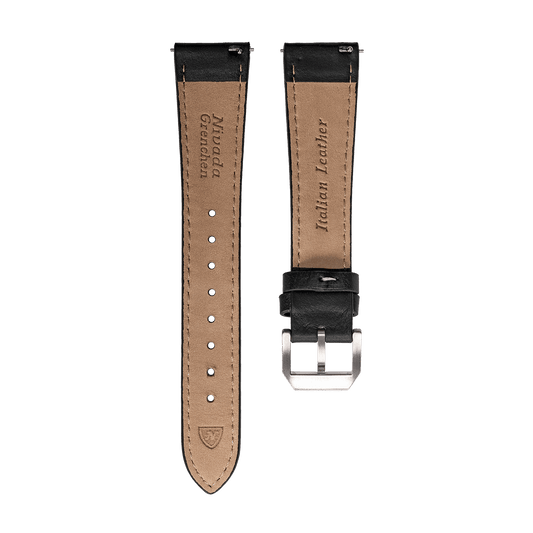 Nivada Black Leather Classic Strap Nz17Ab