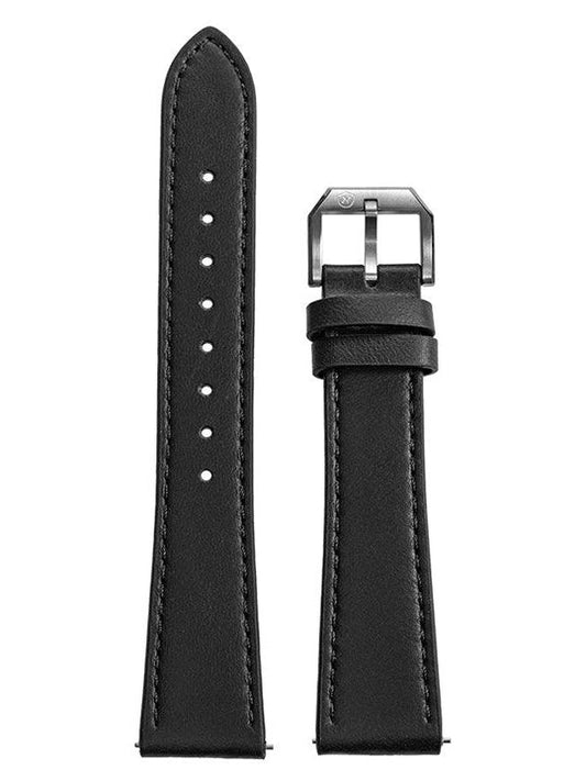 Nivada Black Leather Classic Strap Nz17Ab