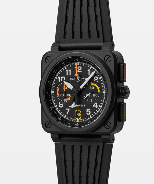 Bell & Ross BR-03 Chrono Rafale Solo Display BRX3R-BLU-ST/SRB