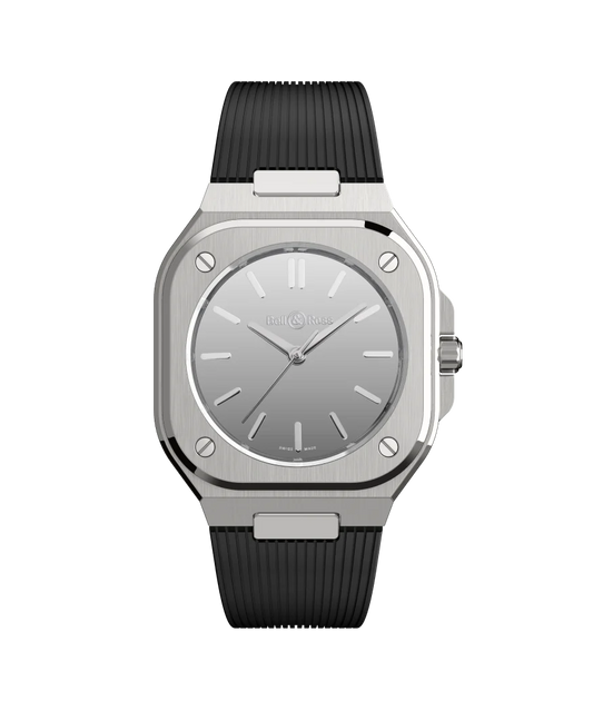 Bell & Ross BR-05 Grey Mirror Steel 40 mm - BR05A-MI-ST/SRB