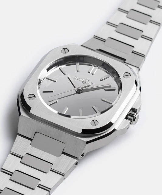 Bell & Ross BR-05 Grey Mirror Steel 40 mm - BR05A-MI-ST/SST