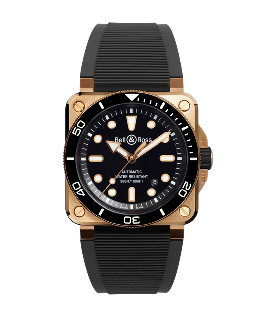 Bell & Ross BR-03 Diver Black Bronze 42 mm - BR03A-D-BL-BR/SRB
