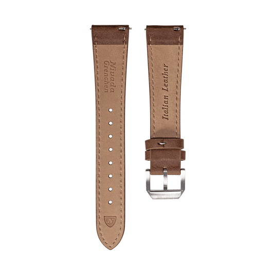 Nivada Brown Leather Classic Strap Nz16Ab
