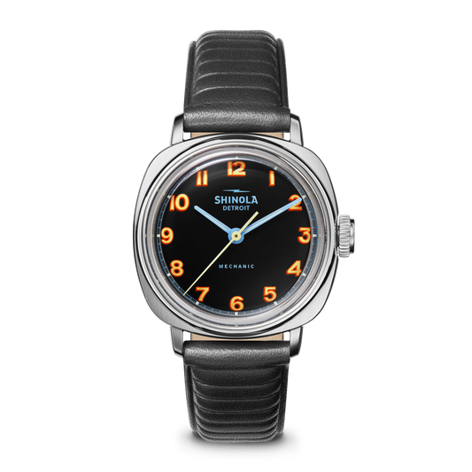 Shinola Mechanic Watch S0120235330-1-Blk-39-CHE
