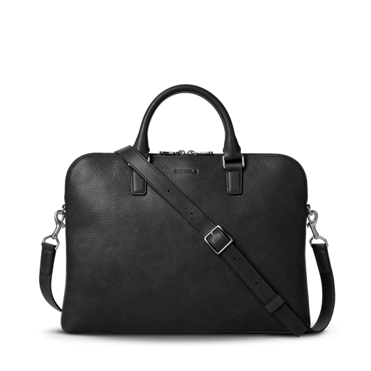Shinola Leather Portfolio Briefcase S0320301983-1-Blk-OS-VNM