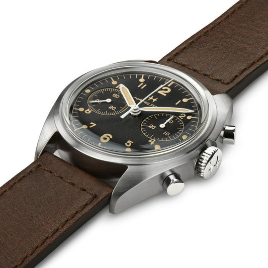 Khaki Aviation Pilot Pioneer Mechanical Chrono H76409530