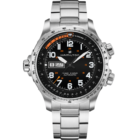 Khaki Aviation X-Wind Day Date Auto
H77755133