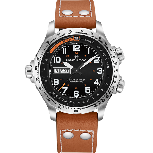 Khaki Aviation X-Wind Day Date Auto
H77755533