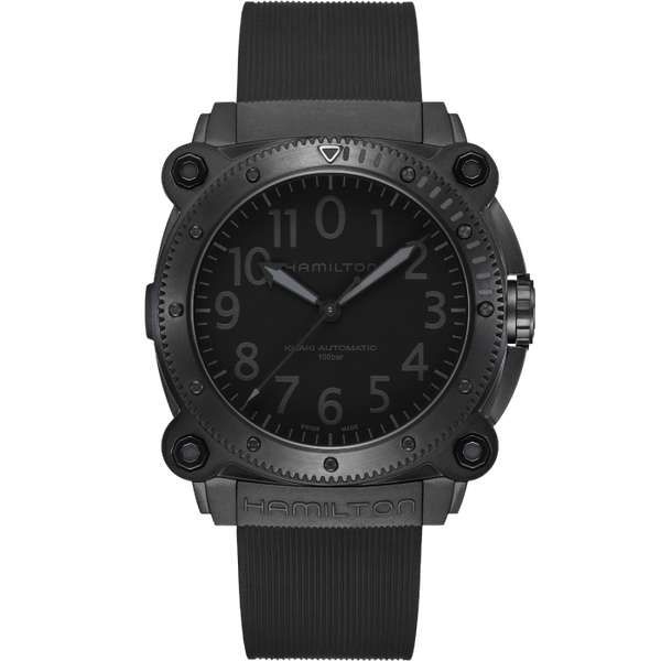 Khaki Navy Belowzero Auto Titanium H78505330 – AZZI Jewelers