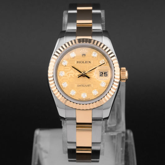 Rolex Date Just Ladies 26mm Watch 179173