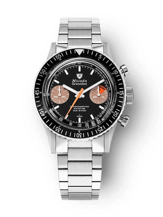 Nivada White Orange Boy Inter.Bezel - Manual 86012WM20LC