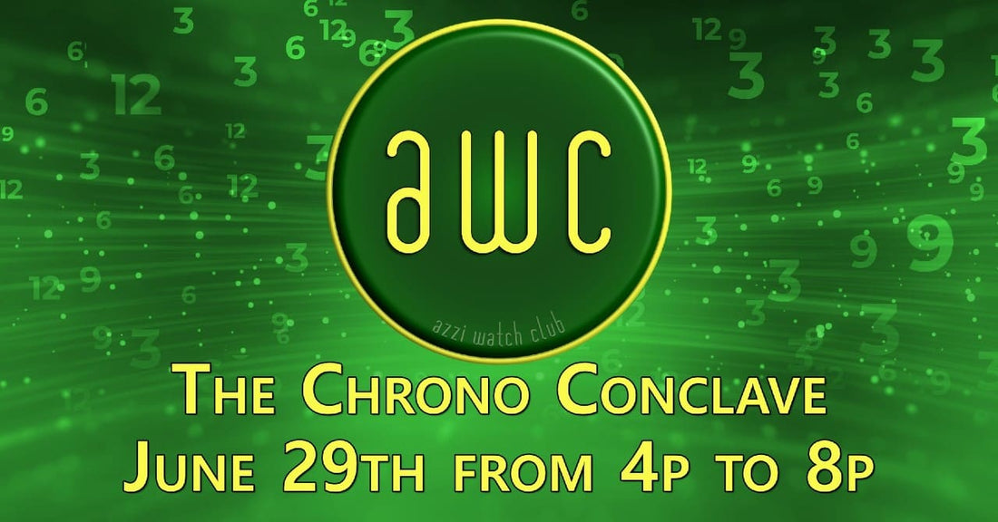 AZZI Watch Club Presents the Chrono Conclave