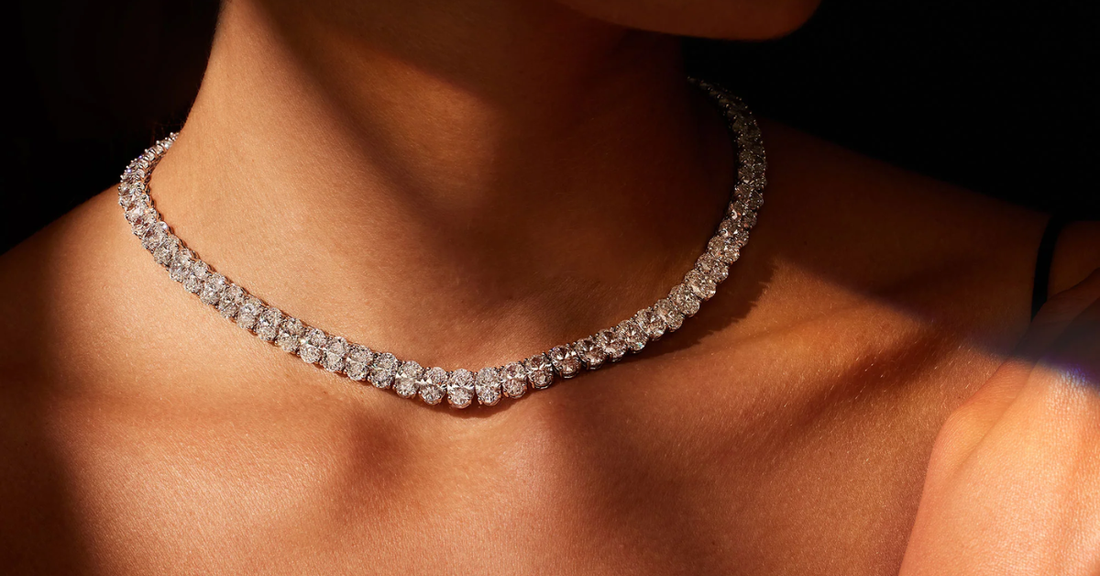 Real vs Lab Diamond Tennis Necklaces: Which One Should You Choose