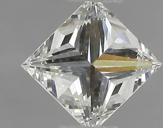 0.50ct Princess Natural Diamond (Colour J, Clarity VVS2, IGI Certified)