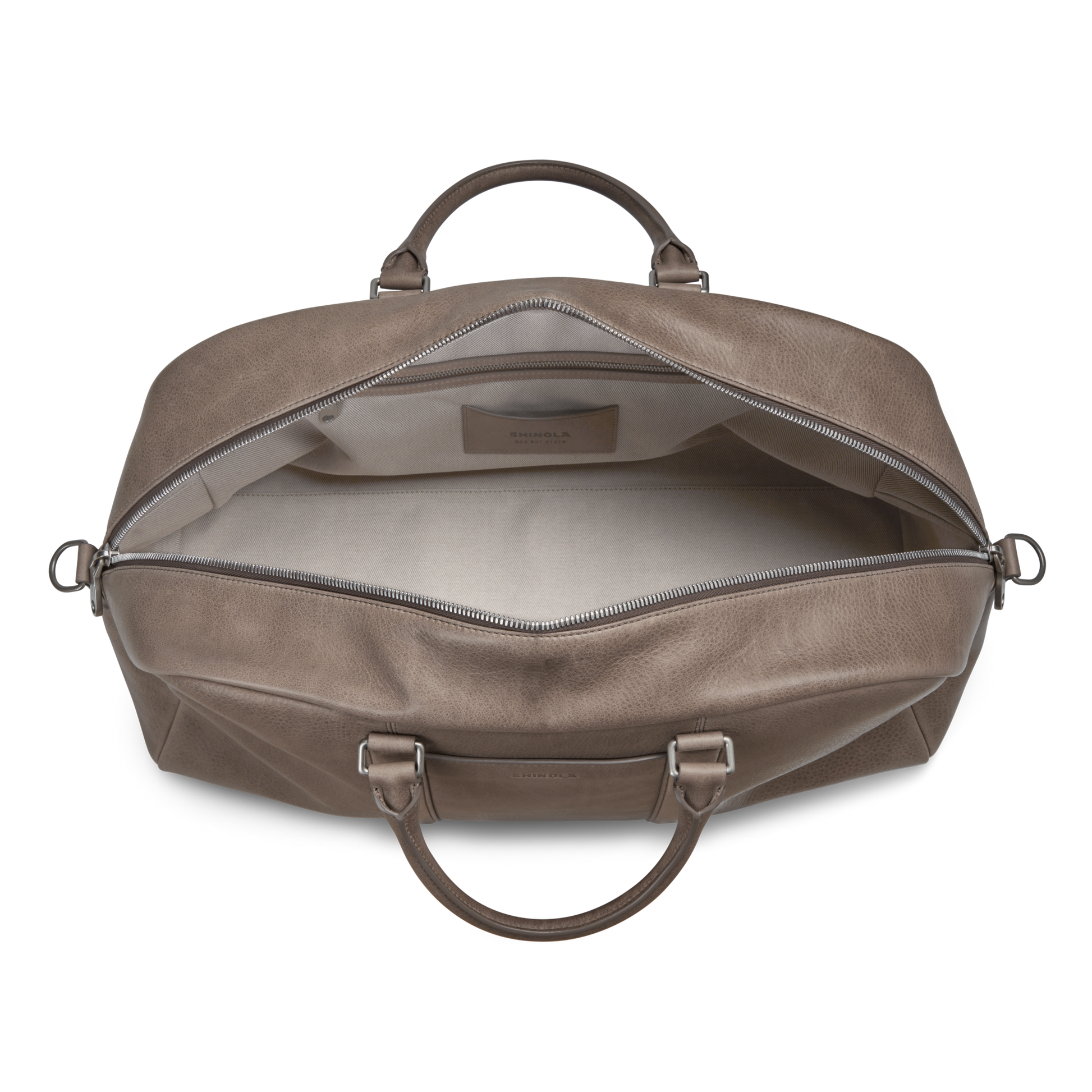 Shinola Leather Runwell Duffle Bag S0320301982-1-Stn-OS-VNM