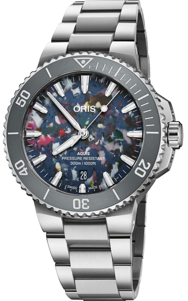 Oris Aquis Date Upcycle Automatic Watch 01 733 7787 4150-07 8 22 04PEB