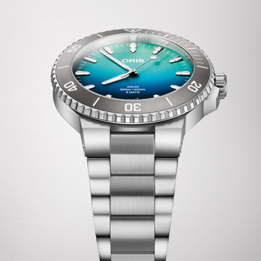 Oris Great Barrier Reef Limited Edition IV Automatic Watch 01 400 7790 4185-Set